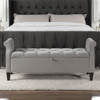 Jacqueline - Tufted Roll Arm Storage Bench Jacqueline - Tufted Roll Arm Storage Bench