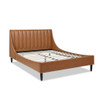 Aspen - Vertical Tufted Modern Headboard Platform Bed Set