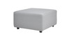 Cleo - Modular Upholstered Patio Ottoman Axroma Olefin