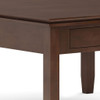 Artisan - Square Coffee Table - Russet Brown