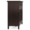 Artisan - Large 4 Door Sideboard Buffet - Dark Chestnut Brown Artisan - Large 4 Door Sideboard Buffet - Dark Chestnut Brown
