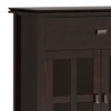 Artisan - Large 4 Door Sideboard Buffet - Dark Chestnut Brown Artisan - Large 4 Door Sideboard Buffet - Dark Chestnut Brown