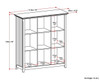 Acadian - Handcrafted Cube Storage