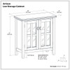 Artisan - Handcrafted Low Storage Cabinet