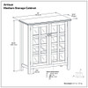 Artisan - Handcrafted Medium Storage Cabinet