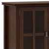 Artisan - Handcrafted Wide 4 Door Storage Cabinet