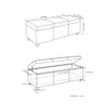 Avalon - Multifunctional Storage Ottoman Bench
