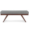 Chanelle - Mid-Century Ottoman Bench