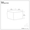 Brody - Versatile Square Pouf