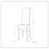 Avalon - Deluxe Parson, Dining Chair (Set of 2)