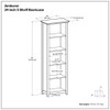 Amherst - 5 Shelf Bookcase, Handcrafted