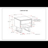 Lowry - Handcrafted End Table