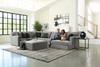 Carlsbad Modular Sectional - RSF Loveseat - Charcoal - 38"