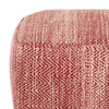 Nate - Handcrafted Square Pouf