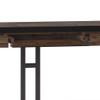 Erina - Large Desk - Rustic Natural Aged Brown