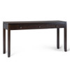 Cosmopolitan - Wide Console Sofa Table - Mahogany Brown Cosmopolitan - Wide Console Sofa Table - Mahogany Brown