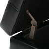 Cosmopolitan - Storage Ottoman - Midnight Black