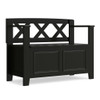 Amherst - Small Transitional Entryway Storage Bench
