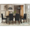 Acadian - Parson Dining Chair (Set of 2) - Distressed Black