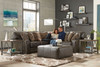 Denali Modular Sectional - Armless Loveseat - Steel