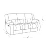 Stonic - Reclining Sofa Modern Design Stonic - Reclining Sofa Modern Design