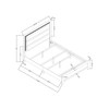 Carlos - Modern Design Bed With LED Carlos - Modern Design Bed With LED
