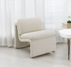Jaeda - Innovative Elegance Accent Chair In Curved Shape Jaeda - Innovative Elegance Accent Chair In Curved Shape