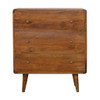 Curved Chest - Chestnut