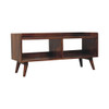 Open Top Media Unit - Brown Open Top Media Unit - Brown