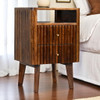 Reeve - Nightstand, 2 Drawers - Chestnut