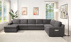 Waylon - Linen Sectional Sofa Waylon - Linen Sectional Sofa