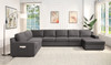 Waylon - Linen Sectional Sofa Waylon - Linen Sectional Sofa