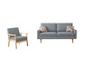 Bahamas - Sofa Set With 2 Throw Pillows Bahamas - Sofa Set With 2 Throw Pillows