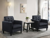 Hale - Velvet Armchairs And End Table Living Room (Set of 3)