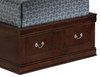 Louis Phillipe - Bookcase Storage Bed