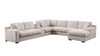Celine - Chenille Fabric Corner Sectional Sofa With Right-Facing Chaise, Cupholders, And Charging Ports Celine - Chenille Fabric Corner Sectional Sofa With Right-Facing Chaise, Cupholders, And Charging Ports