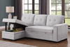 Lucca II - 84.5"W Reversible Sleeper Sectional Sofa with Storage Chaise Lucca II - 84.5"W Reversible Sleeper Sectional Sofa with Storage Chaise
