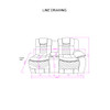 Raize - Sectional - Ash Raize - Sectional - Ash