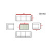 Stylish Sofa Seating Group With Cushions Perfect For Outdoor Gatherings