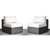 Seating Set With Cushions Handcrafted Wicker Design Seating Set With Cushions Handcrafted Wicker Design