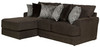 Galaxy - 2 Piece Sofa Chaise (RSF Loveseat / LSF Chaise)