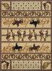 Tribes - 5'3" X 7'3" Southwest Area Rug - Beige - Polypropylene Tribes - 5'3" X 7'3" Southwest Area Rug - Beige - Polypropylene