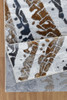 Nova - 2'7" X 7' Polypropylene, Area Rug - Multi / White