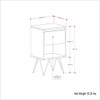 Hunter - Nightstand - Natural