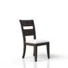 Upholstered Seat Side Chair - Chocolate Upholstered Seat Side Chair - Chocolate