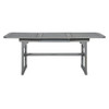 Modern Slat Top Solid Acacia Wood Butterfly Outoor Dining Table