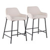 Daniella - Industrial Fixed Height Counter Stool (Set of 2) Daniella - Industrial Fixed Height Counter Stool (Set of 2)