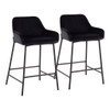 Daniella - Industrial Fixed Height Counter Stool (Set of 2) Daniella - Industrial Fixed Height Counter Stool (Set of 2)