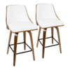 Gianna - Mid Century Modern Counter Stool (Set of 2) Gianna - Mid Century Modern Counter Stool (Set of 2)