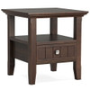 Acadian - End Table With Drawer - Brown Acadian - End Table With Drawer - Brown